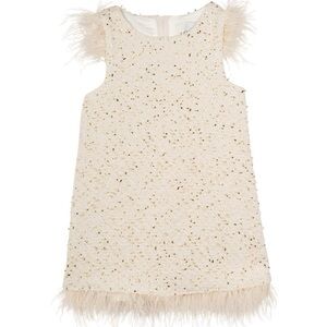 Rare Editions Little Girls Foil Boucle Dress. Size 5. Worn once for photos.